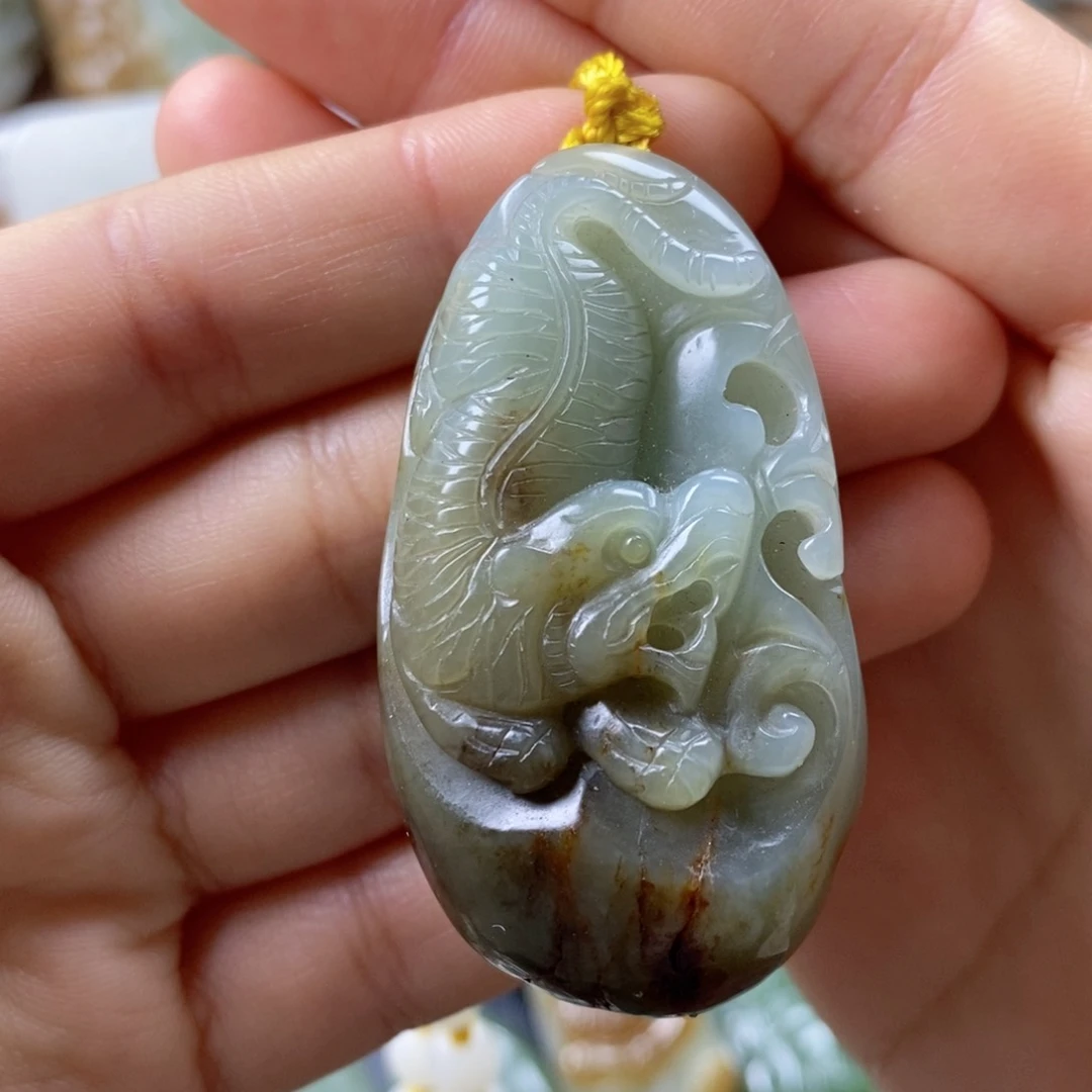 未镶嵌和田玉挂件