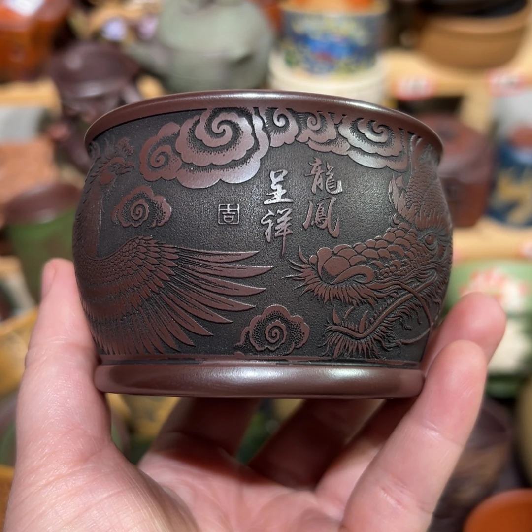 茶杯紫砂宜兴紫砂主人杯