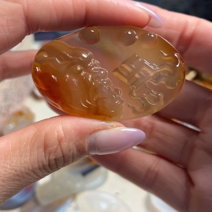 玛瑙/玉髓未镶嵌吊坠(不含链)