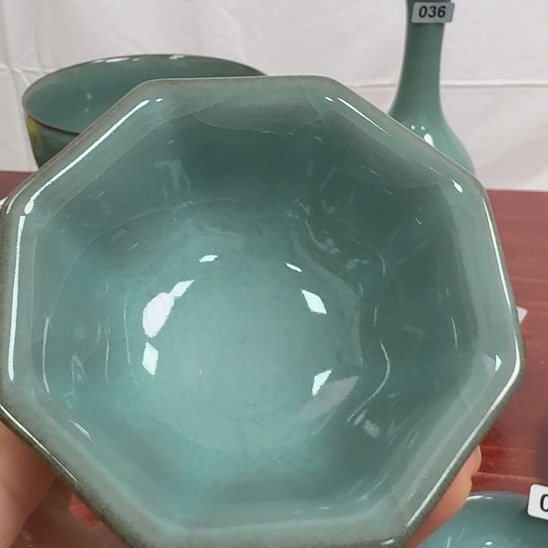 铁胎开片八方杯了