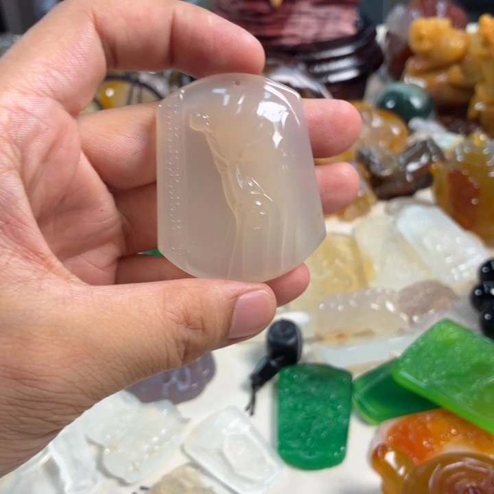 未镶嵌吊坠(不含链)玛瑙/玉髓