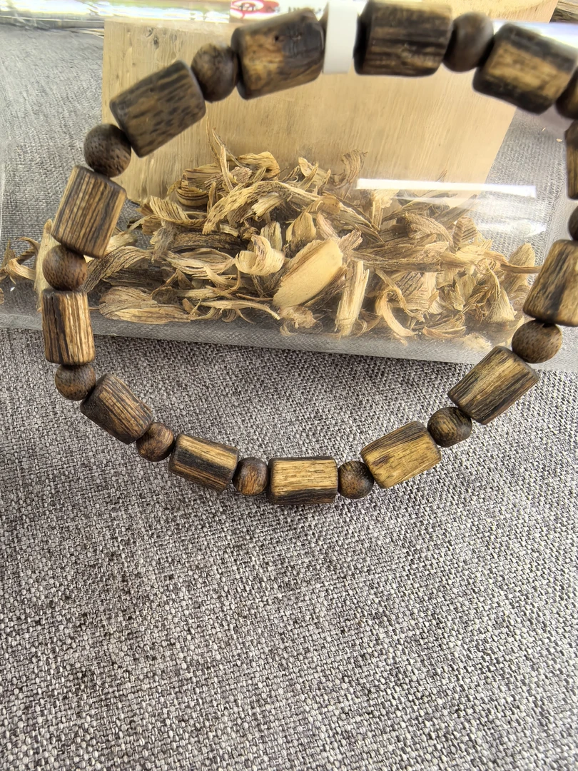 沉香老料碎屑桶珠隔单多样性发JT02