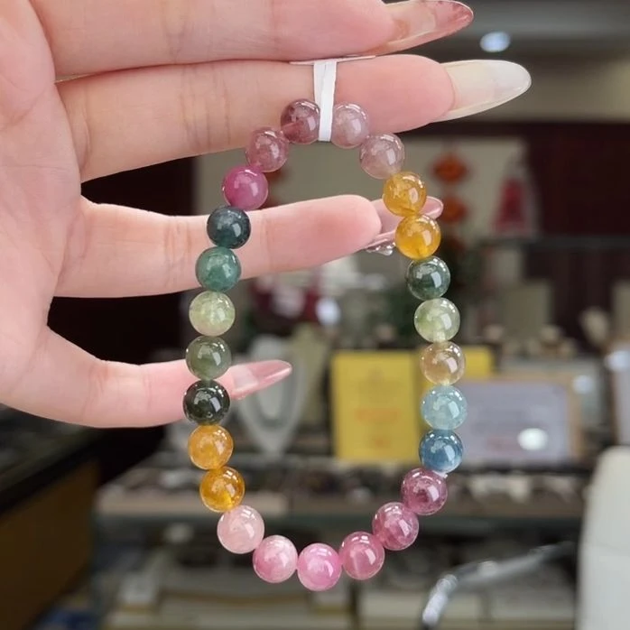 05511706/未镶嵌碧玺7mm+碧玺单圈多样性发货