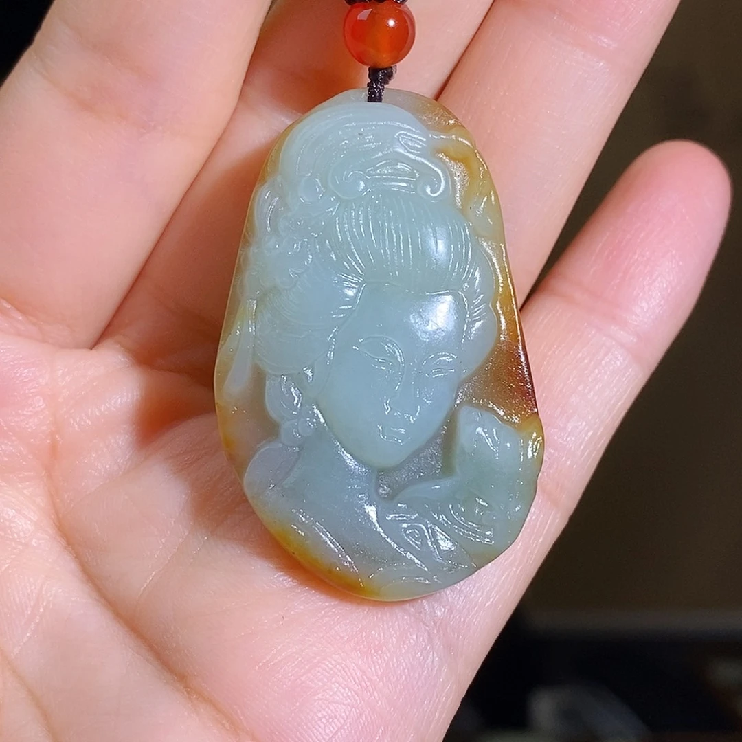 颈饰未镶嵌和田玉