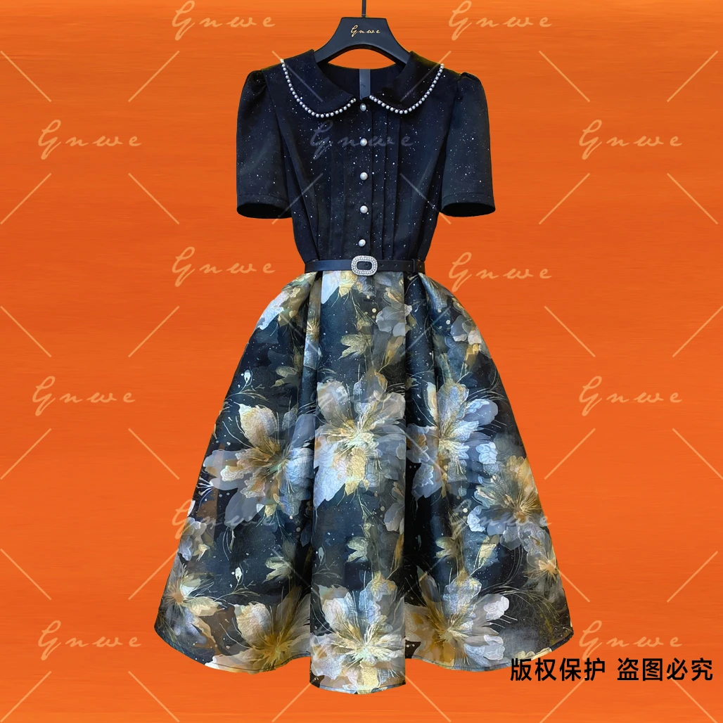 时尚显瘦高级感连衣裙G0308
