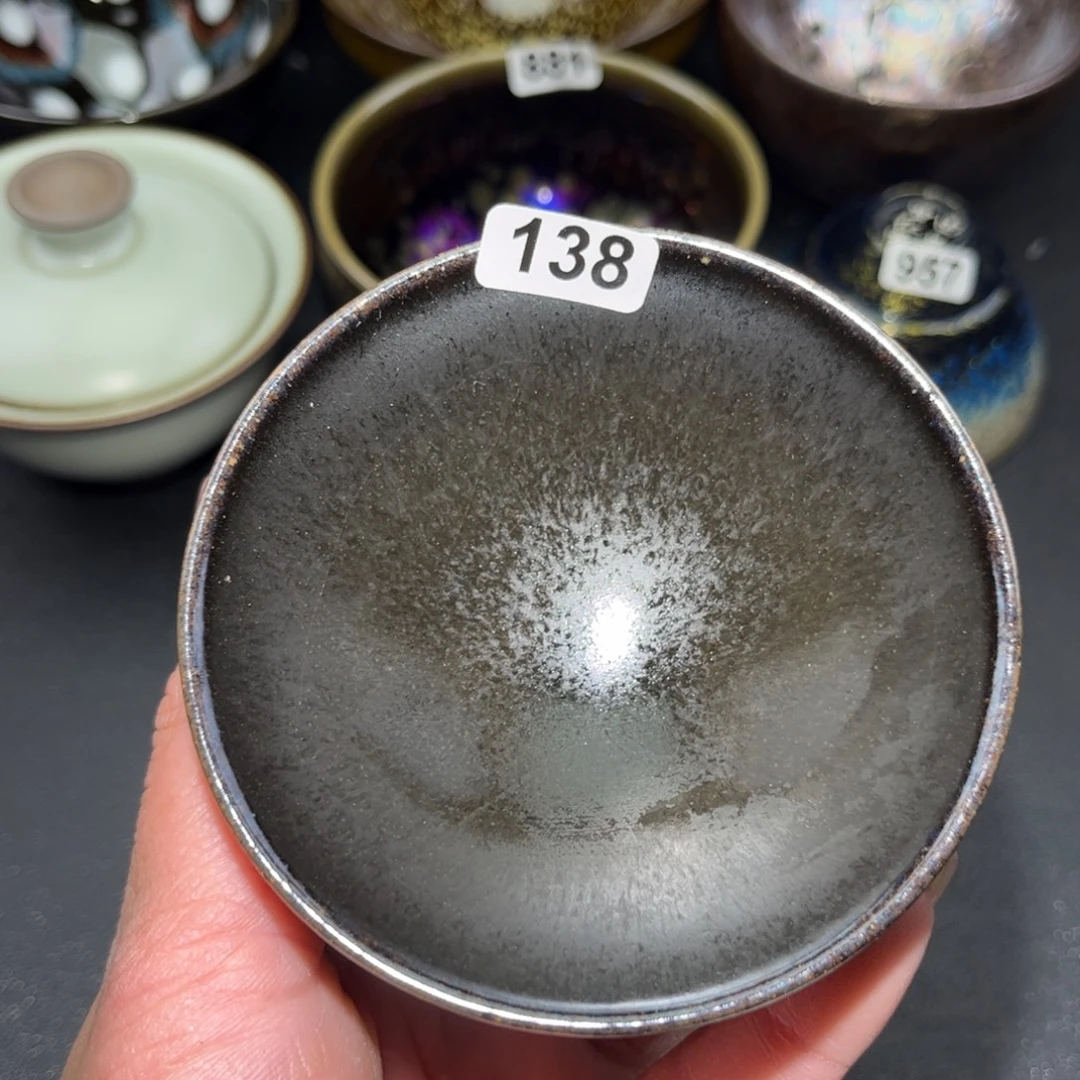 茶盏138 建盏单盏放大漏……