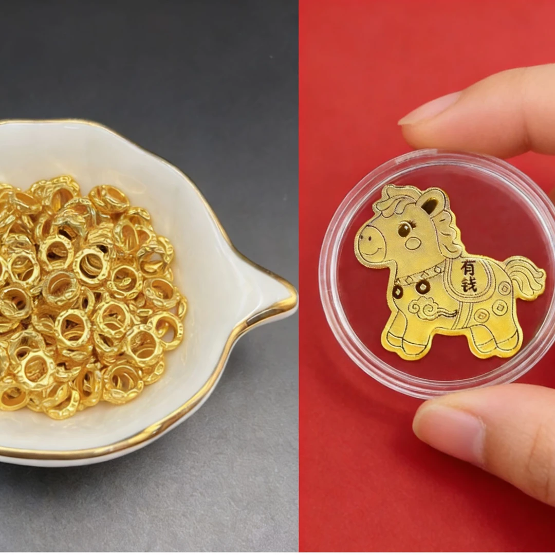 【元旦福利】6N 盘缠隔片小马手机贴 拍10赠编绳 TCH