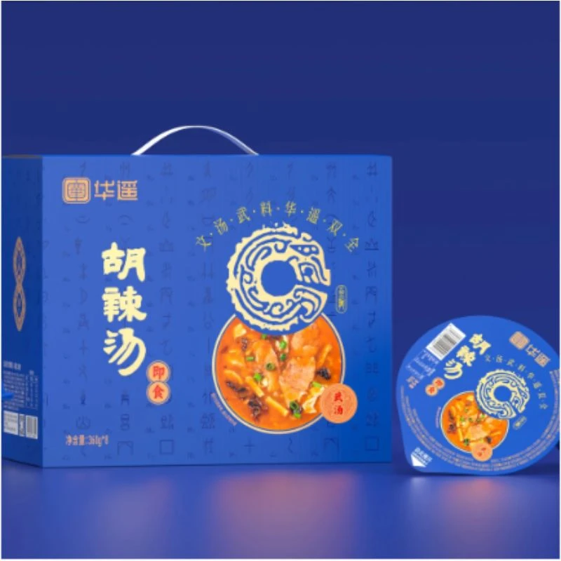 华遥即食胡辣汤碗装开盖即食河南特产牛肉胡辣汤速食汤早餐