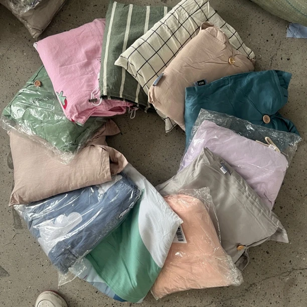 小华约180*210起多色不挑色被套款高品质棉睡袋发一个