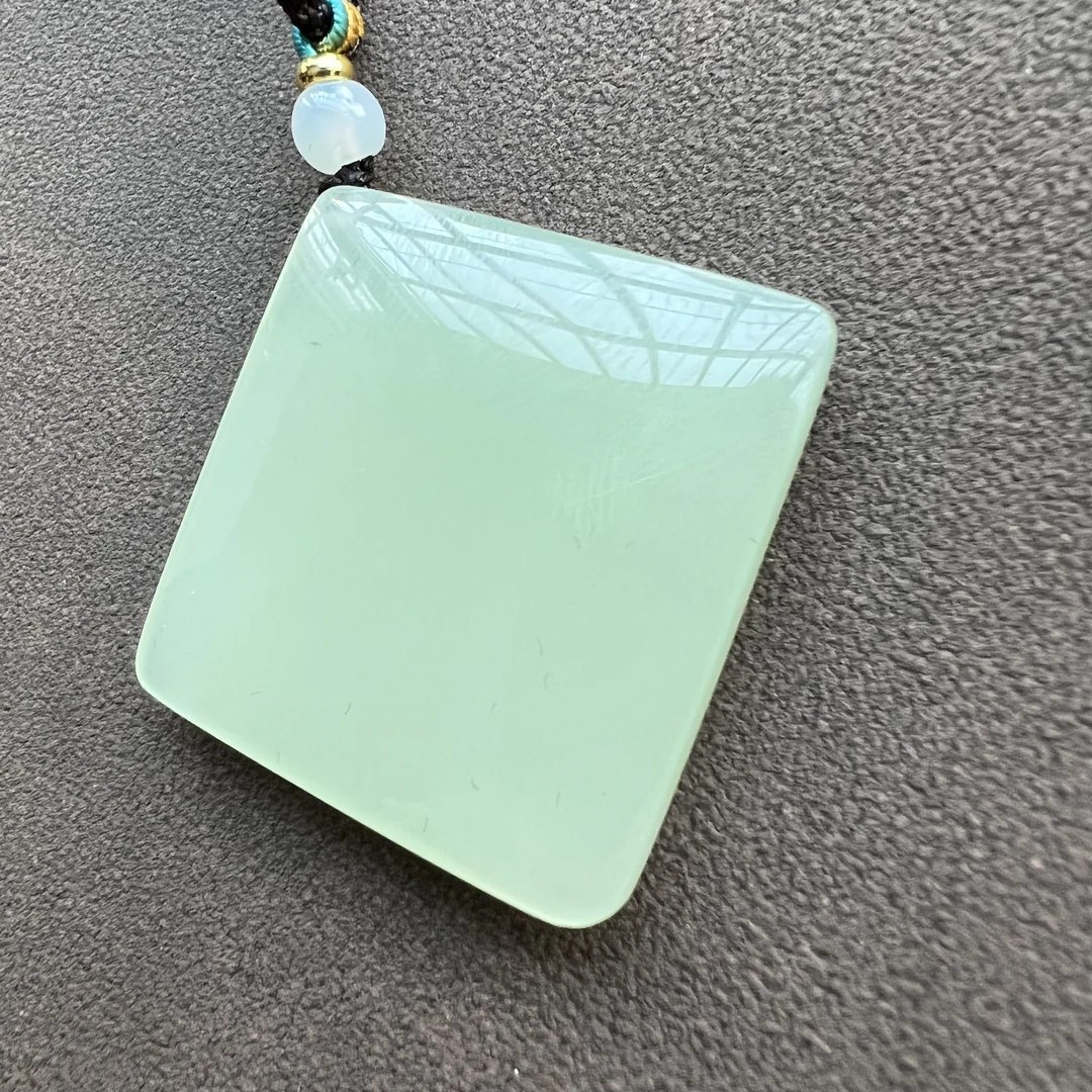 和田玉平安无事牌DYR75-1