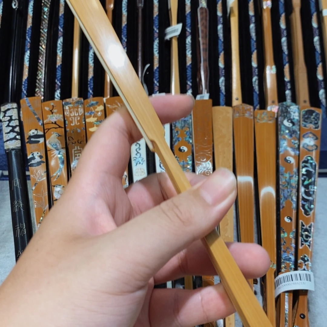 扇子纯手工制作工艺