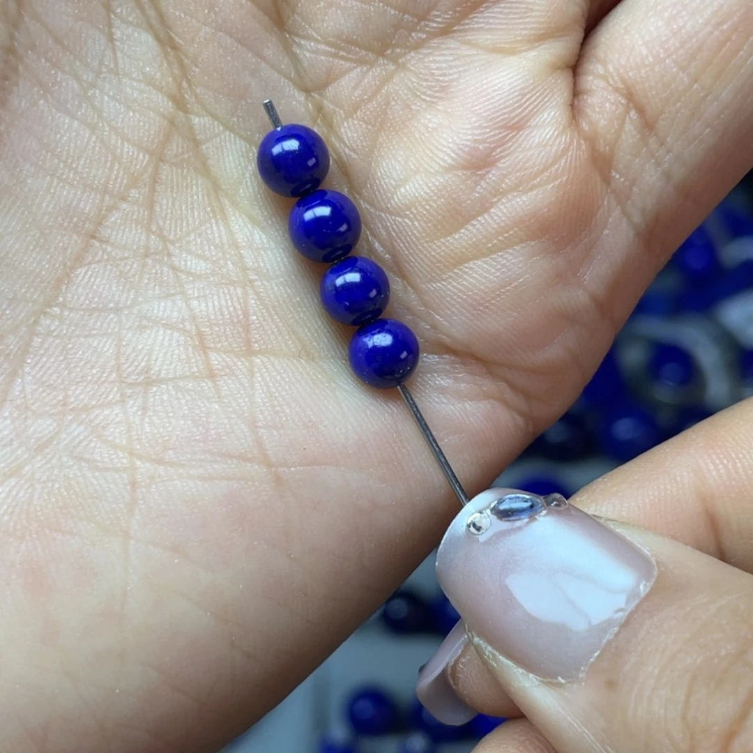 青金石5mm配饰未镶嵌M****N