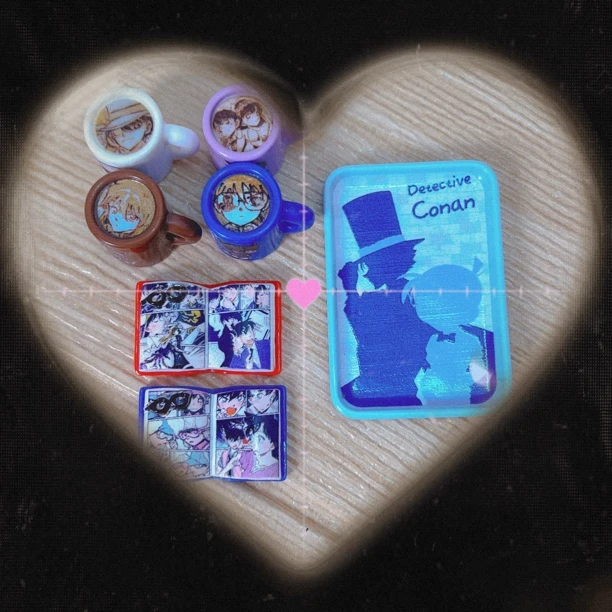 【多糖定制】2.0柯南系列  立体树脂手工潮玩 车载摆件DIY