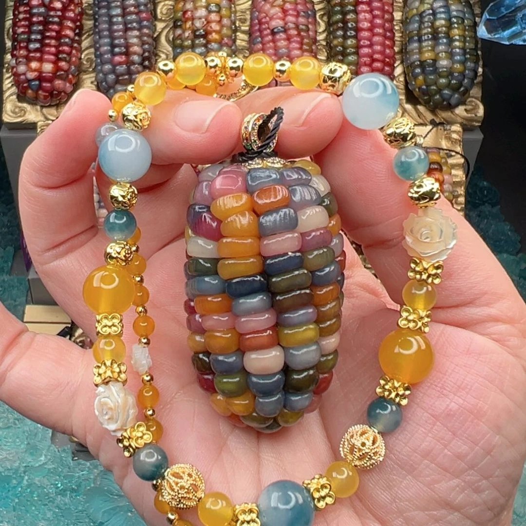 非金属无文玩玉米2