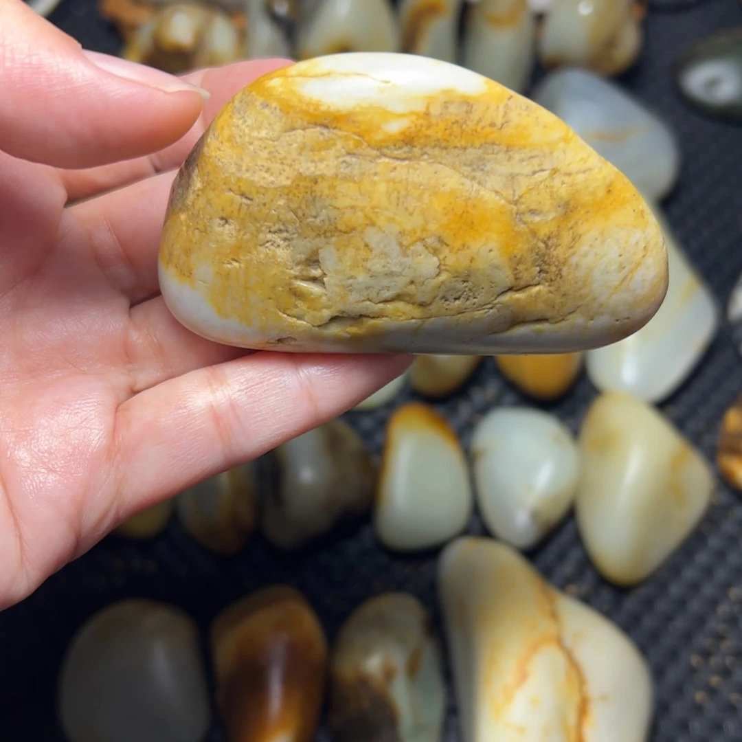 和田玉未镶嵌挂件11