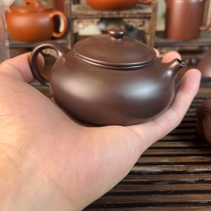 茶壶紫砂原矿紫砂手工制作