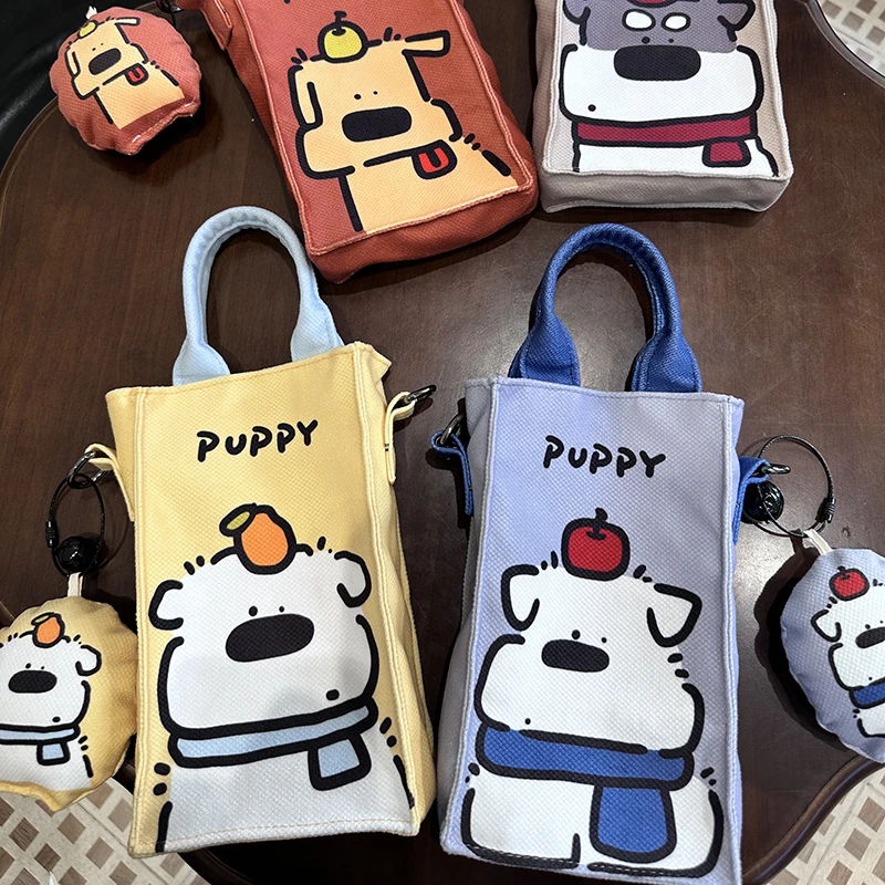 罗绮 x 吃盐的鱼 插画师联名款 手机包手提单肩便携斜挎