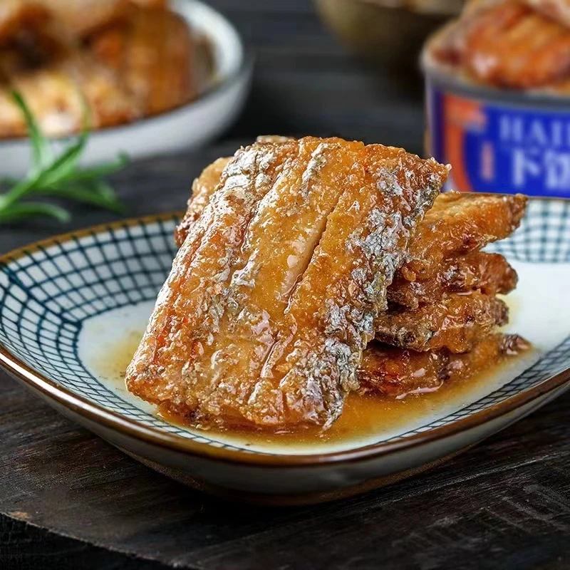 连云港发货下饭带鱼罐装即食 150g/罐到手10罐五香/香辣各5罐