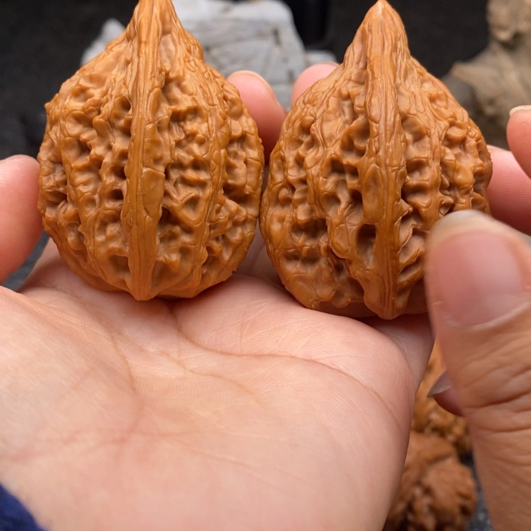 把件文玩核桃40大沽石