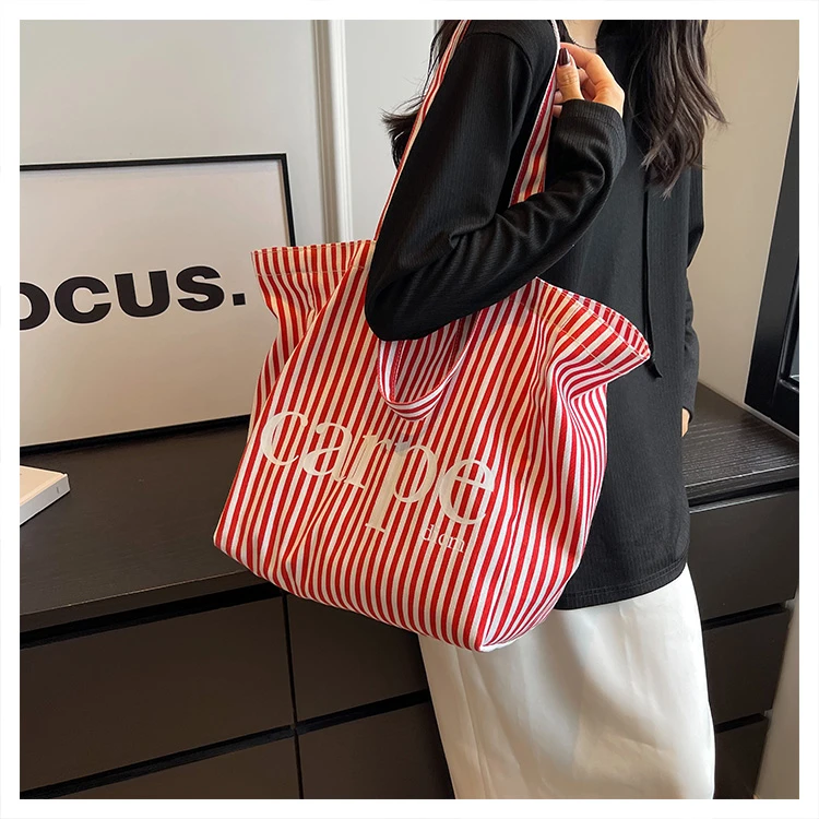 8672大容量托特包春夏新款潮流简约手提包包时尚单肩休闲包