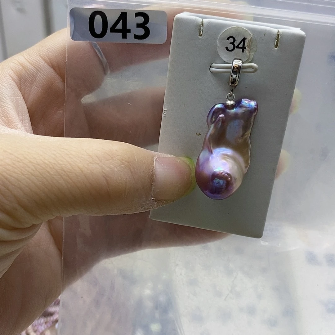 颈饰合金淡水珍珠