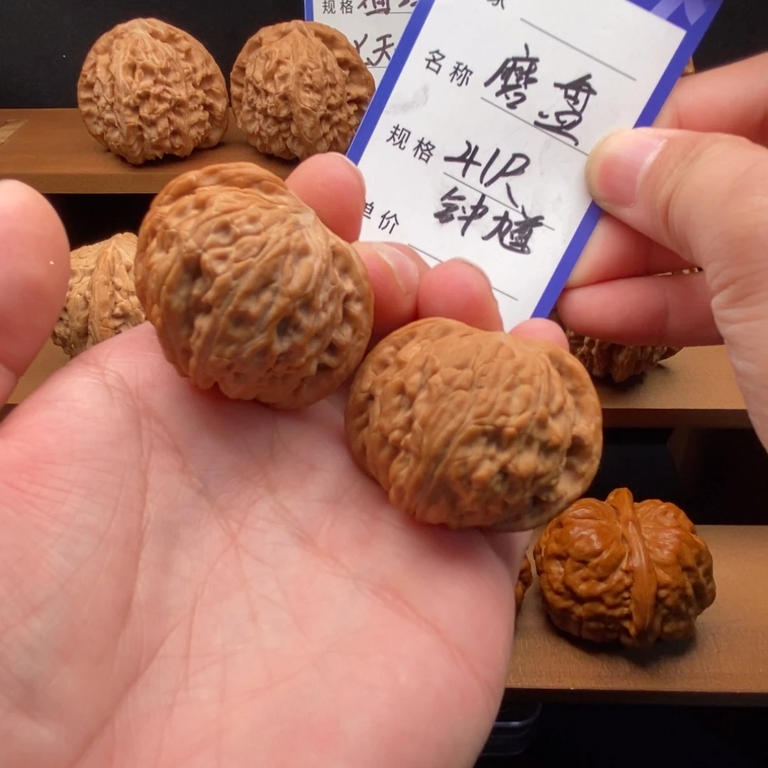 文玩核桃把件磨盘（41尺寸）