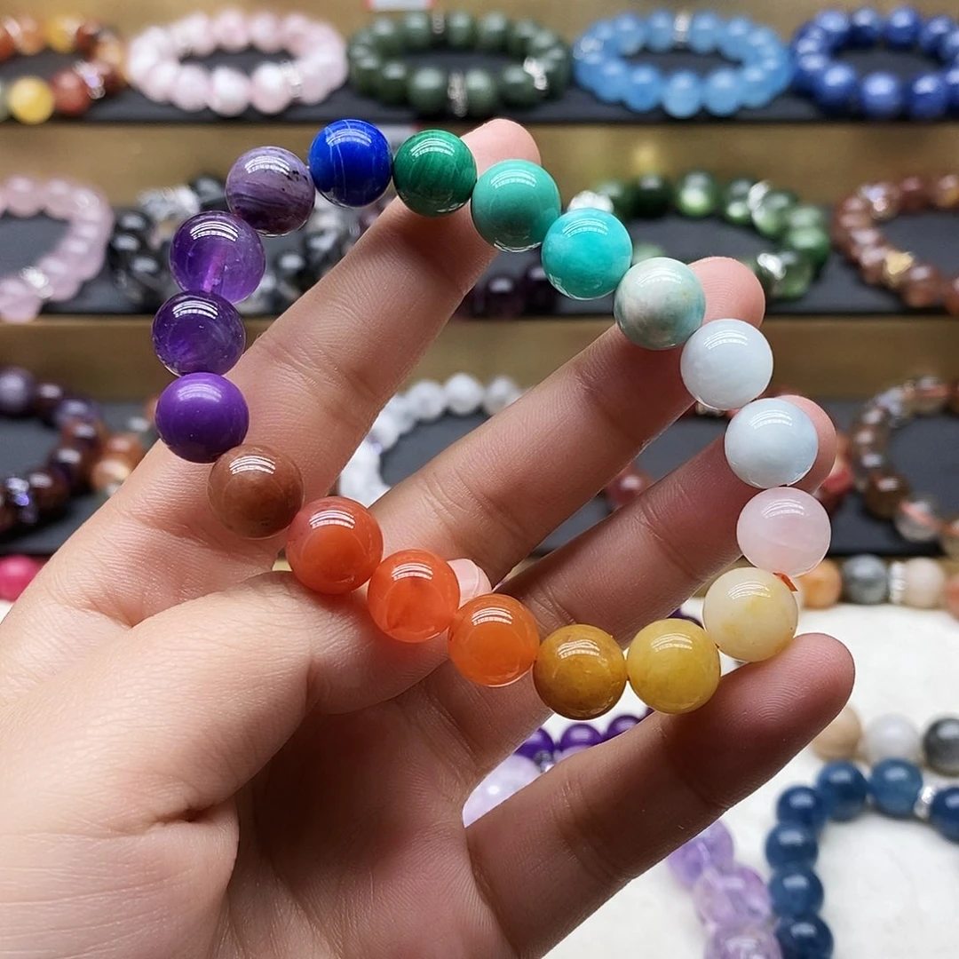 水晶手链未镶嵌多宝