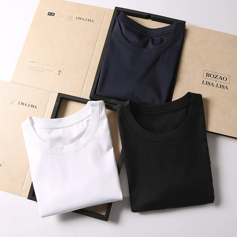 特！100S长绒棉 抗皱T恤 礼盒装 H3199 女 E350