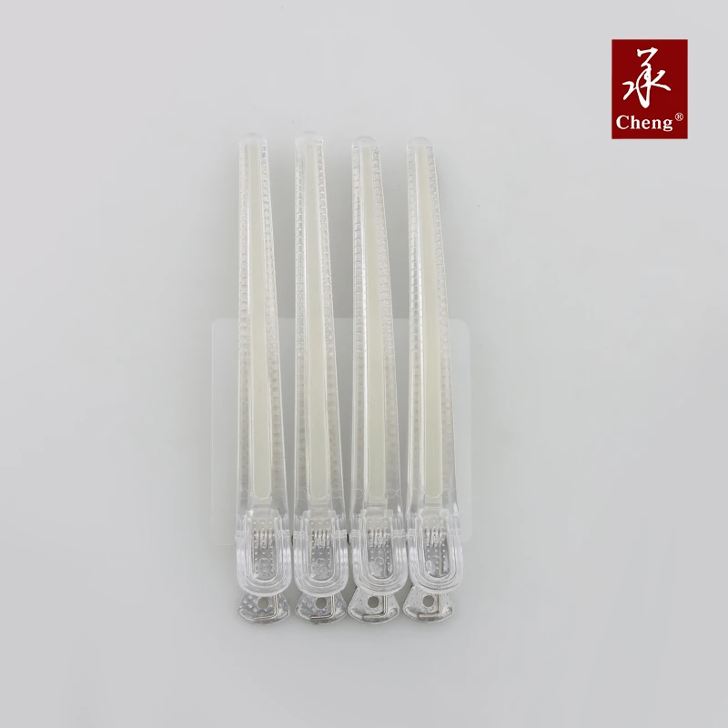 剪发分区夹 特殊夹子 耐用 抓发力强 白色透明