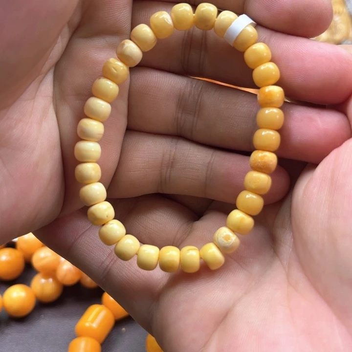 未镶嵌琥珀手链琥珀