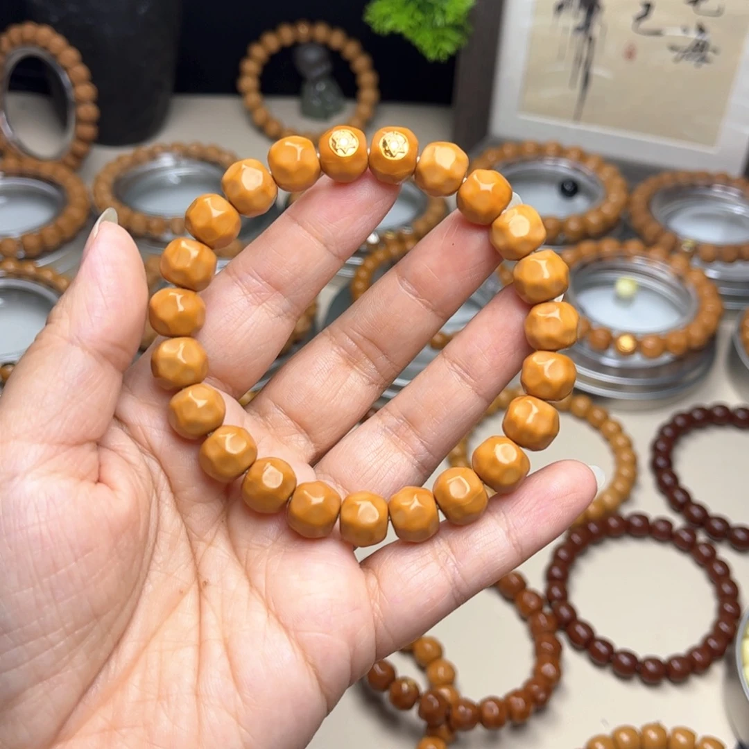 猴头核桃手串无暇奶酪双标10.5