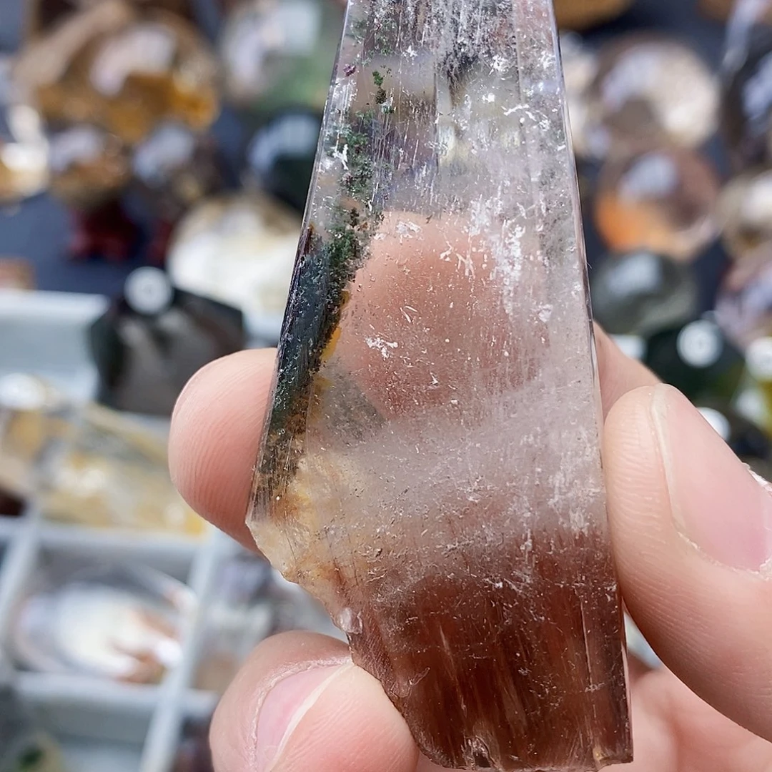 水晶天然水晶透亮光泽未镶嵌