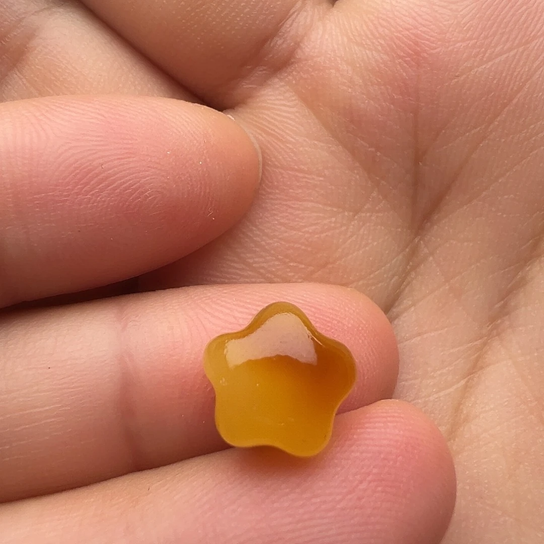 蜜蜡颈饰未镶嵌星星（打孔不退换）