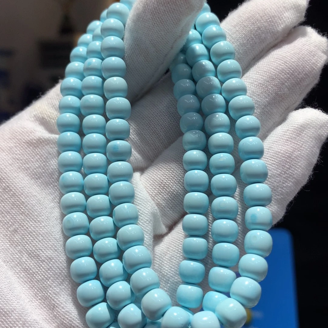 未镶嵌绿松石长链