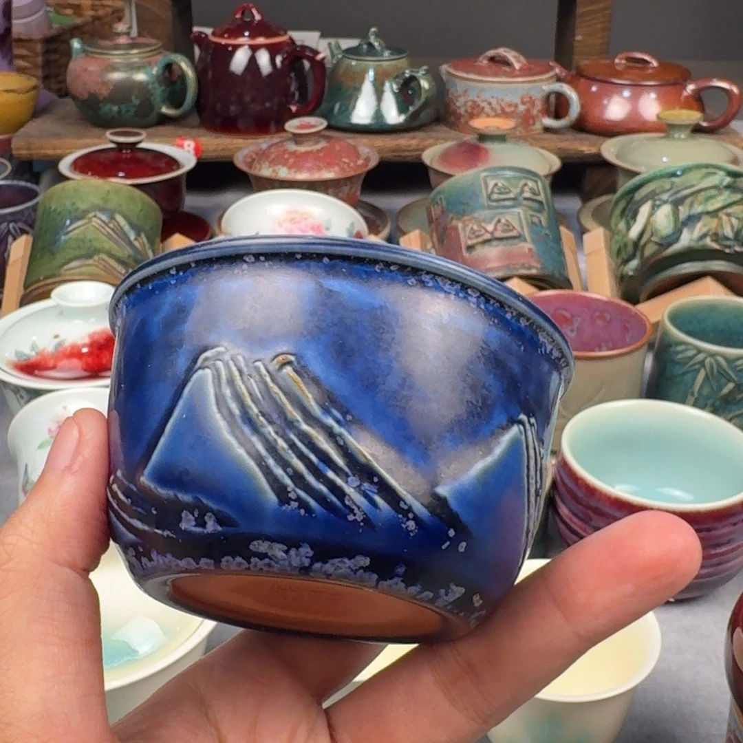 0***6钧瓷单杯钧瓷单杯钧瓷单杯