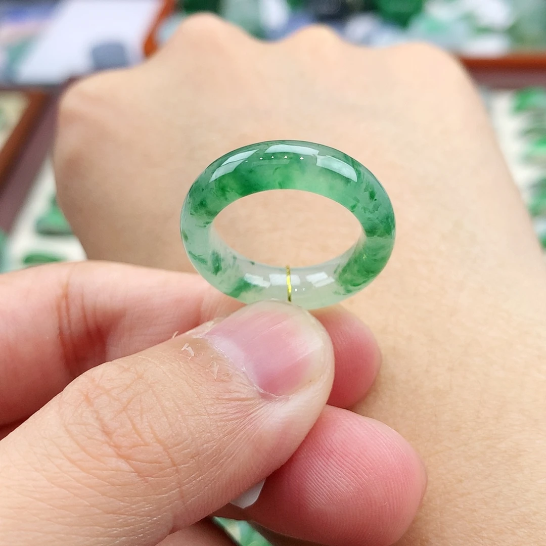 未镶嵌戒指翡翠12号