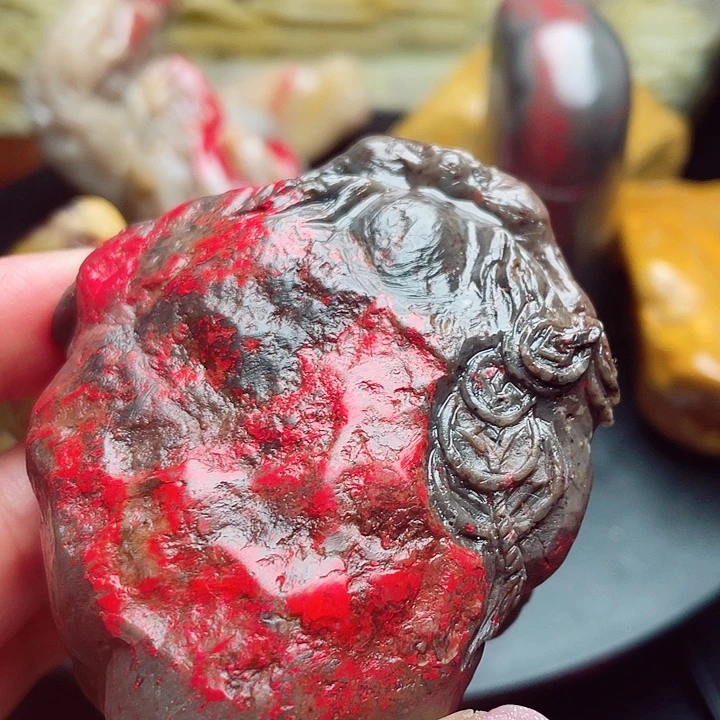 昌化鸡血石血色艳丽鸡血石昌化