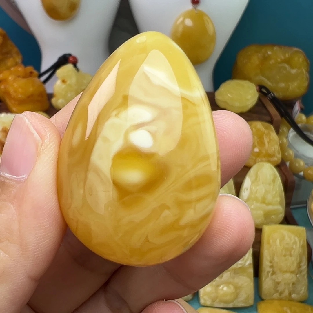 蜜蜡吊坠(不含链)未镶嵌