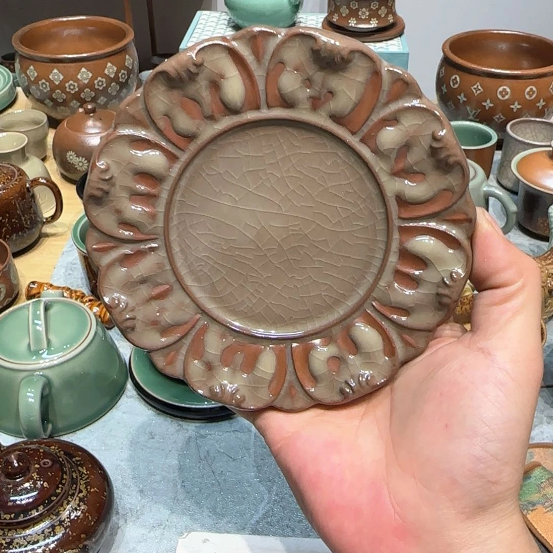 小金茶具青瓷茶器