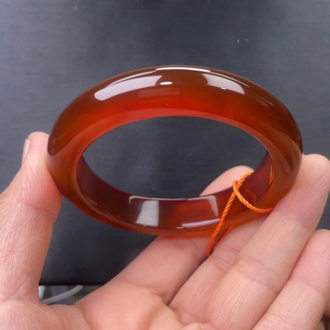 玛瑙/玉髓未镶嵌手镯57圈