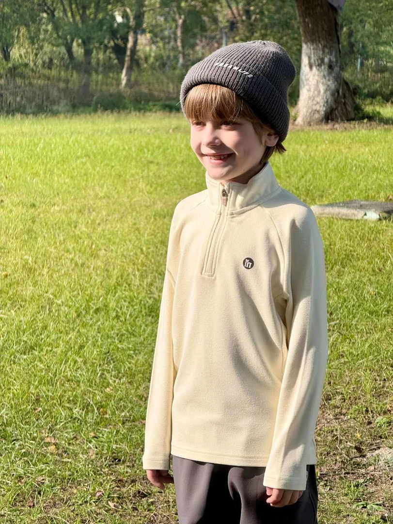 2025CATINN 儿童户外经典百搭拉链运动卫衣休闲舒适柔软