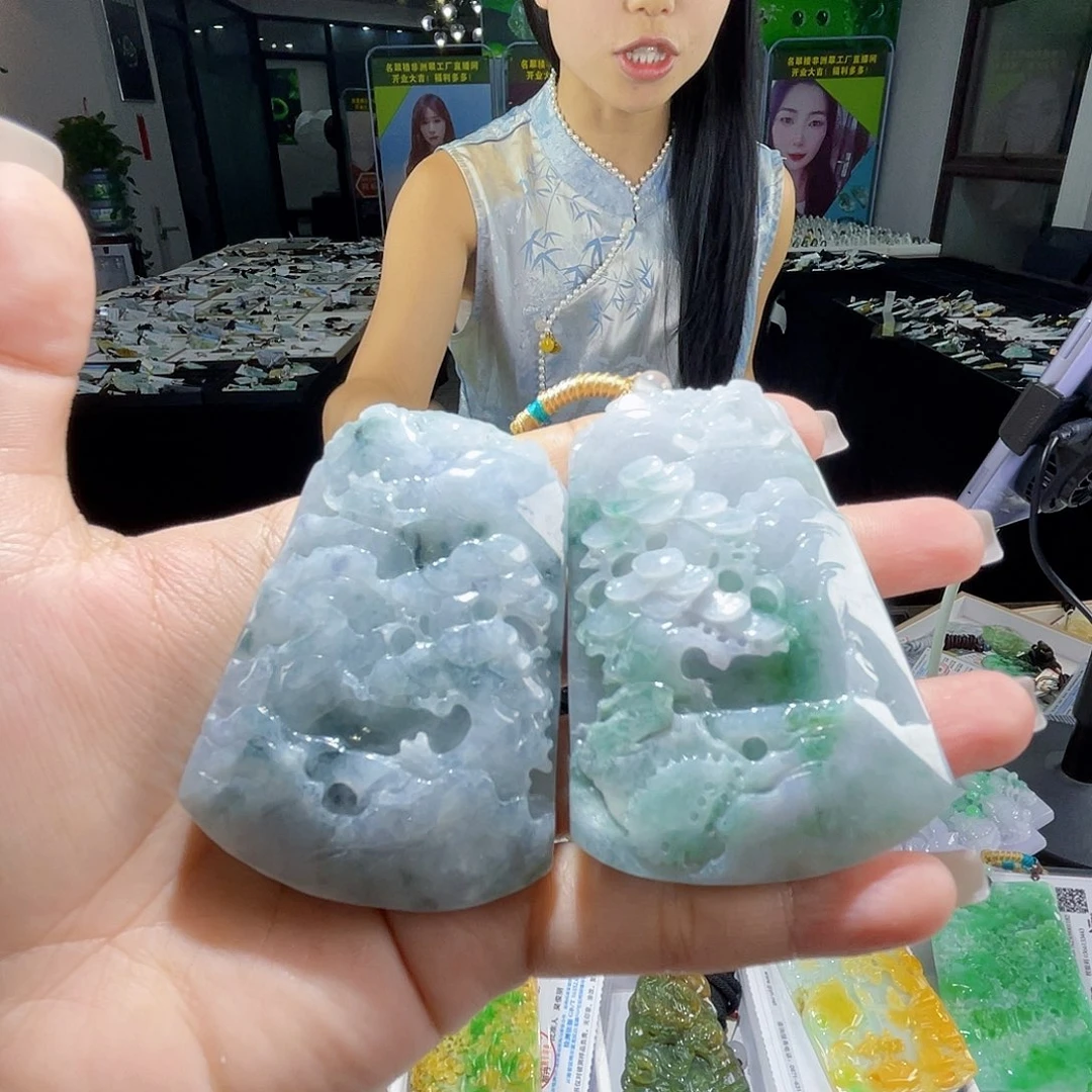 颈饰未镶嵌翡翠多样性随机发货
