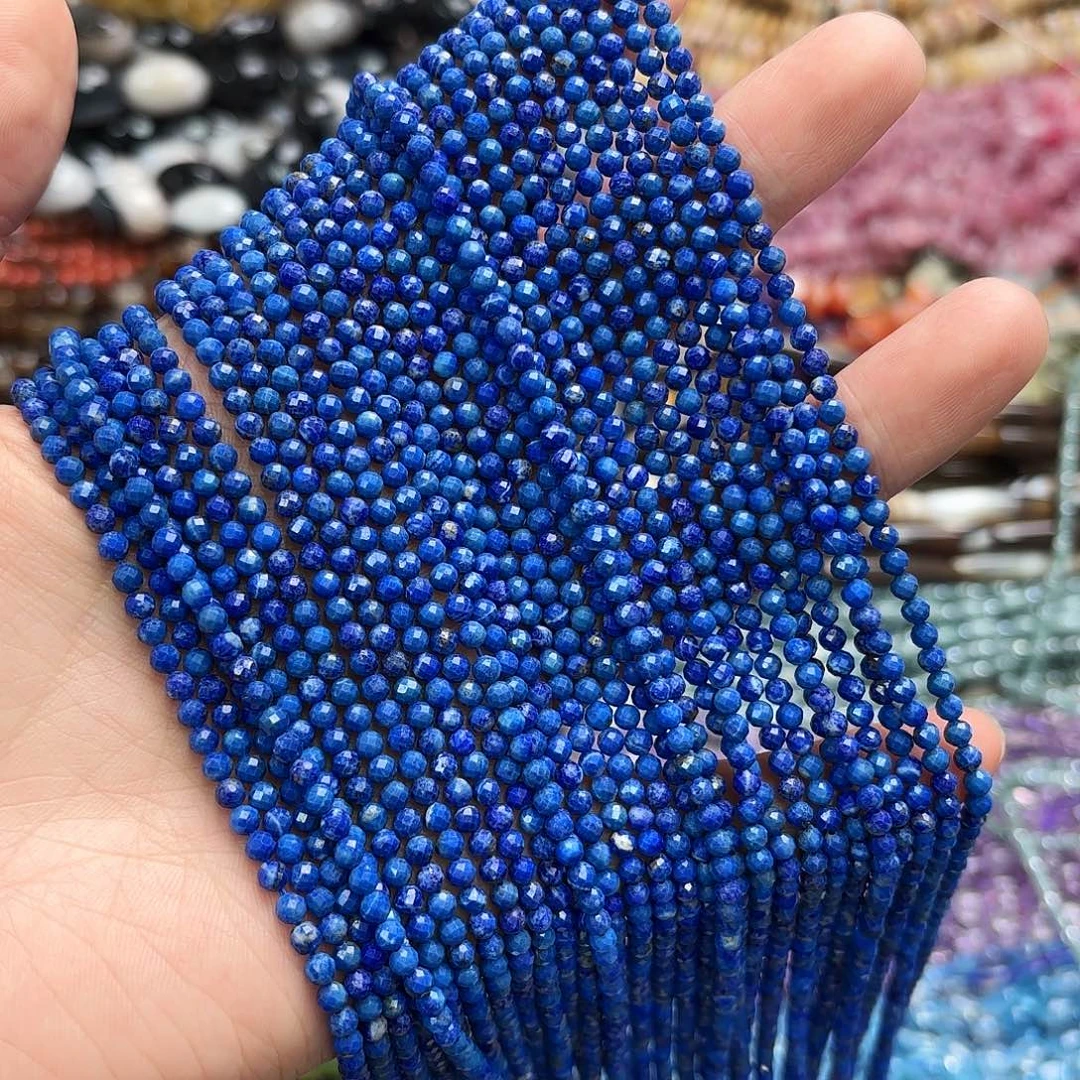 玛瑙/玉髓未镶嵌珠宝半成品卡3青金切一条