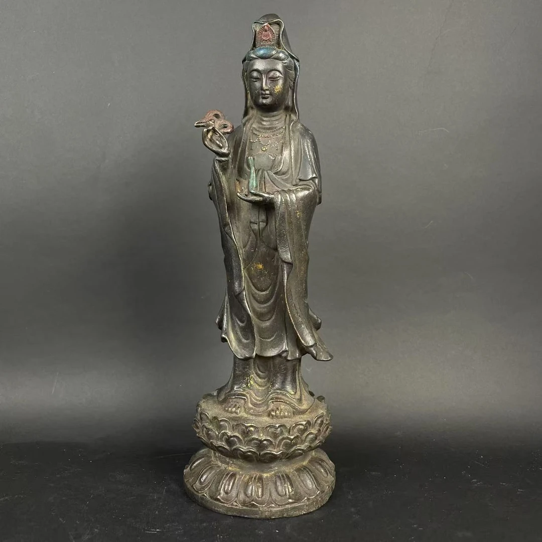 Tgz07 清代观音摆件