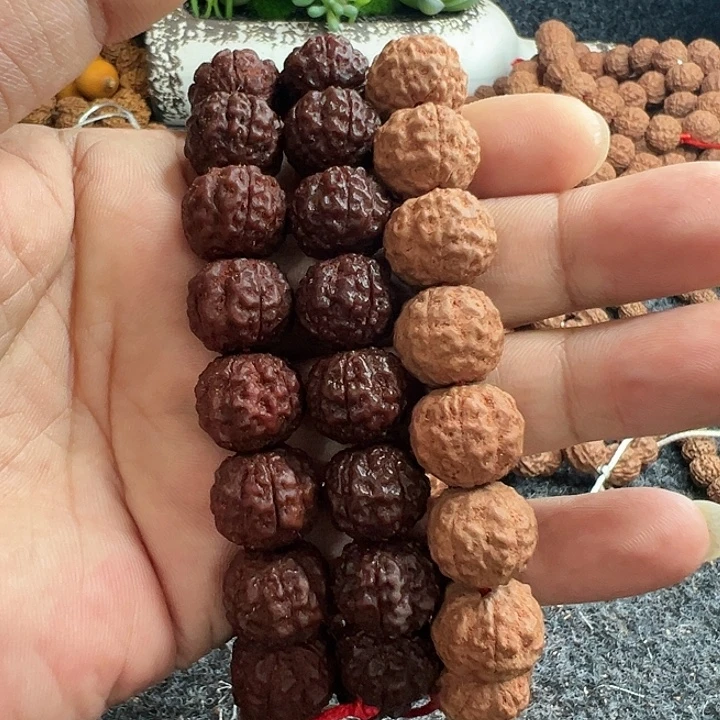 手串金刚菩提红皮跳跳龙手持单圈