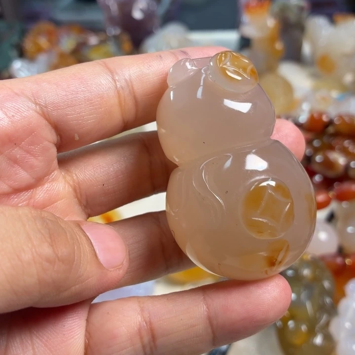 玛瑙/玉髓未镶嵌吊坠(不含链)