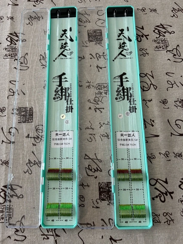 钛合金无结子线双钩