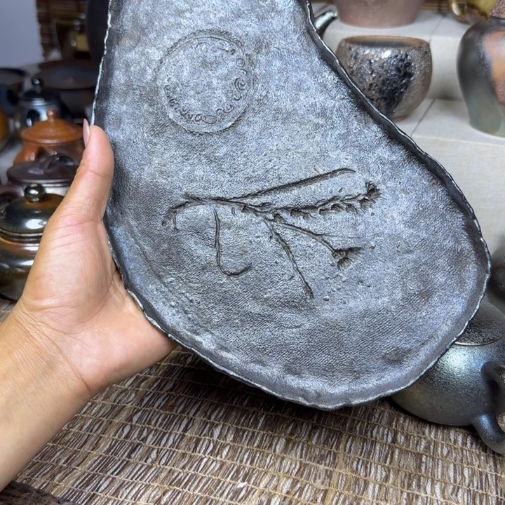 云南建水紫陶柴烧壶