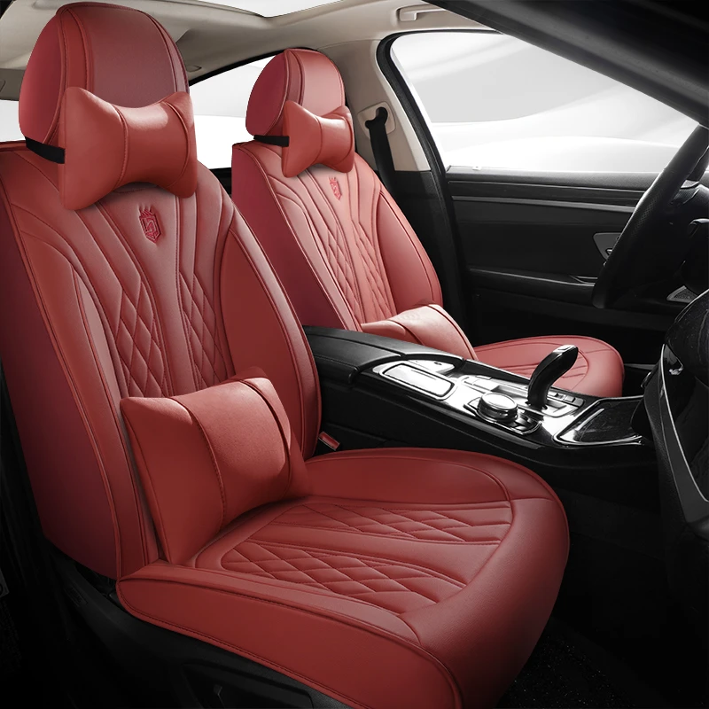 2025年新款四季通用全皮全包围透气耐磨通用汽车内饰坐垫座椅套