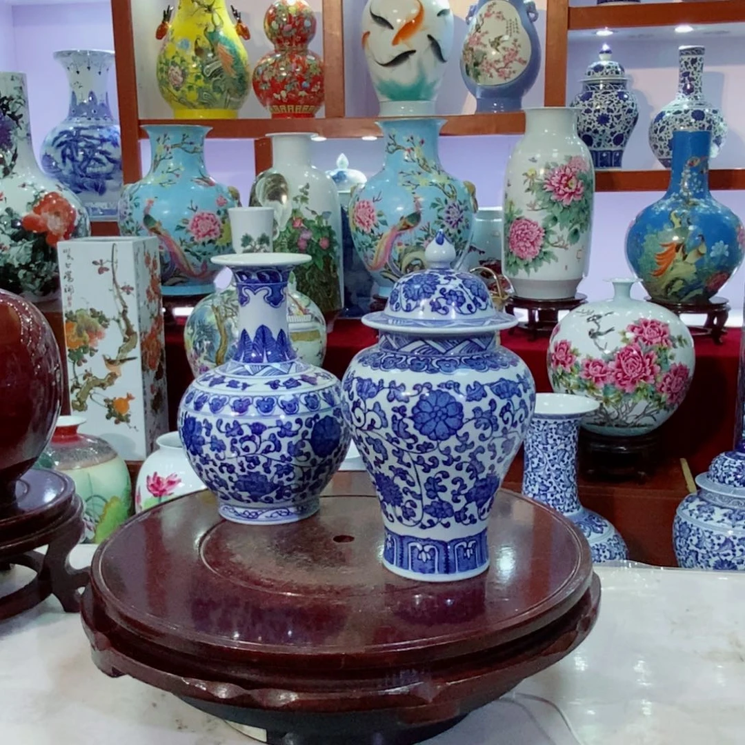 瓶好**生景德镇陶瓷手绘